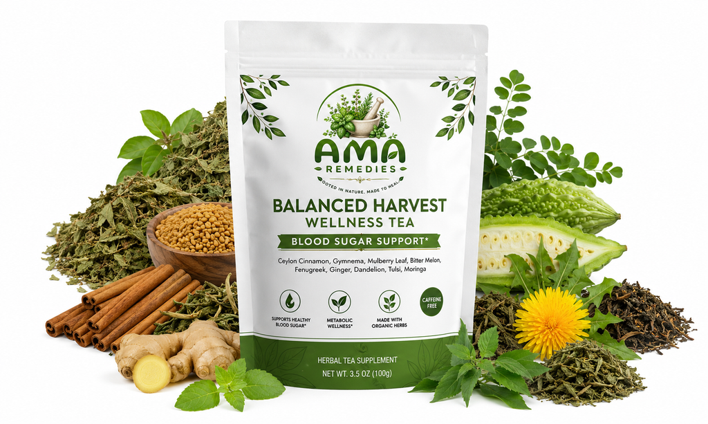 Balanced Harvest Wellness Tea — Blood Sugar Support Blend