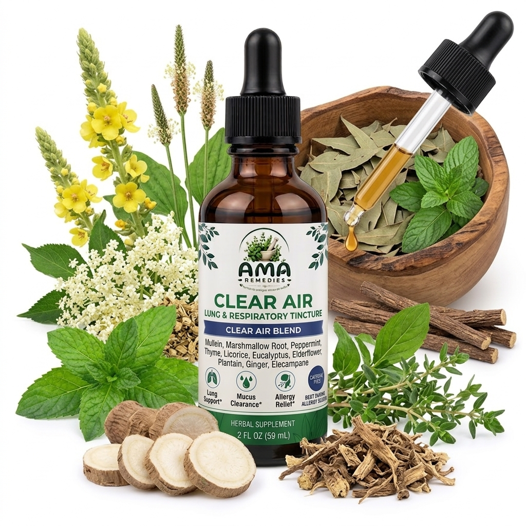 Clear Air Tincture — Lung & Respiratory Support Blend