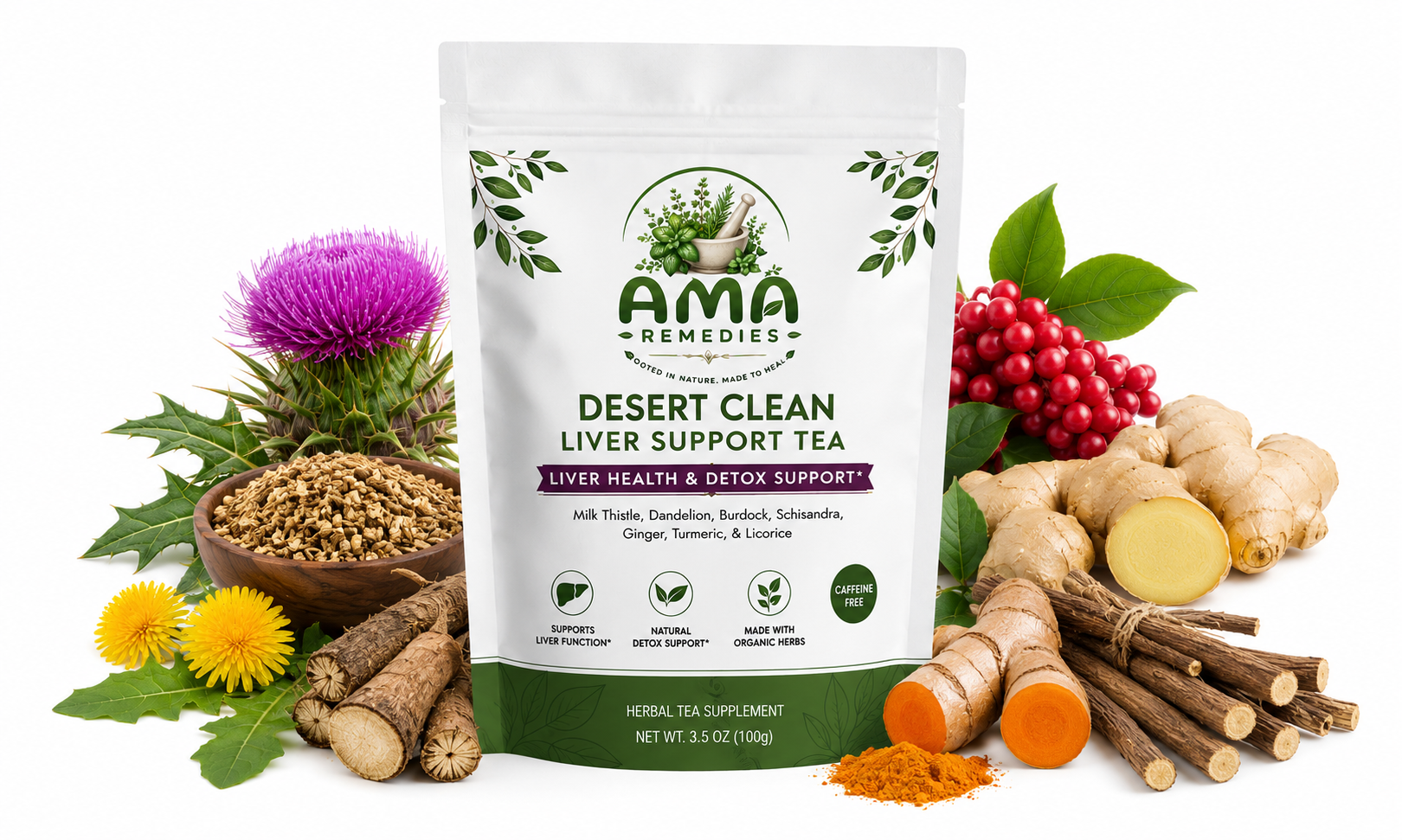 Desert Clean Tincture — Liver Support Blend