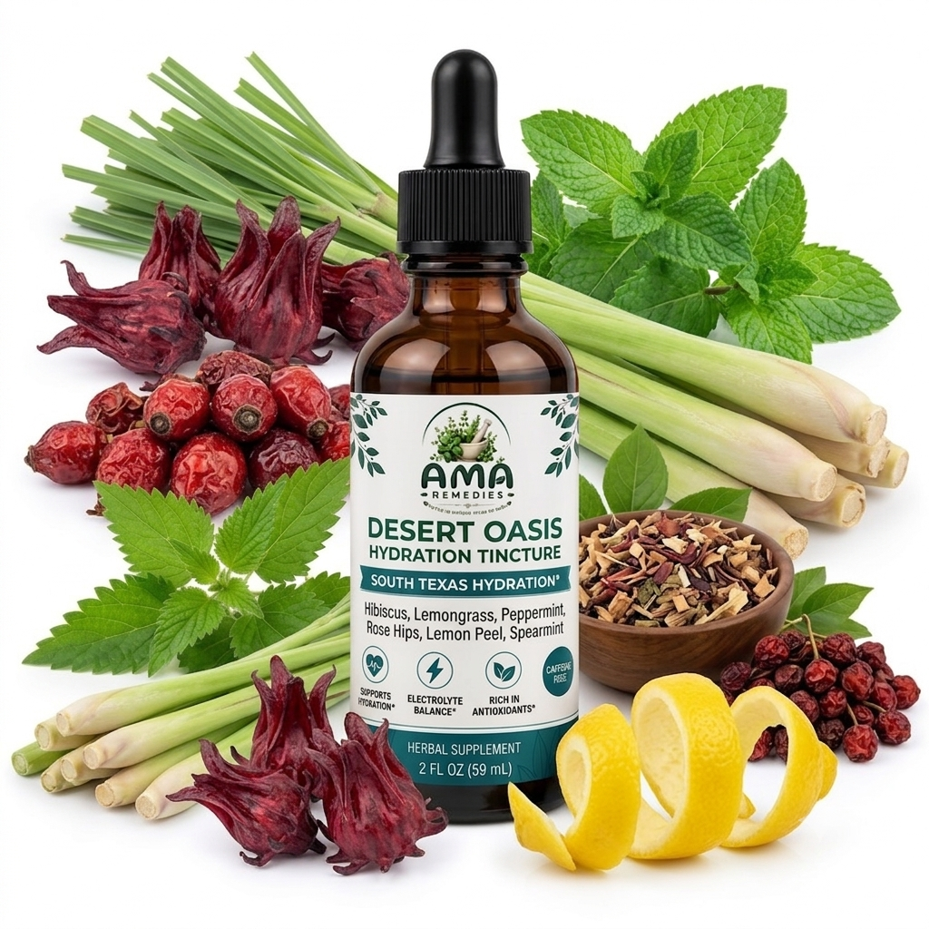 Desert Oasis Hydration Tincture — South Texas Hydration Blend