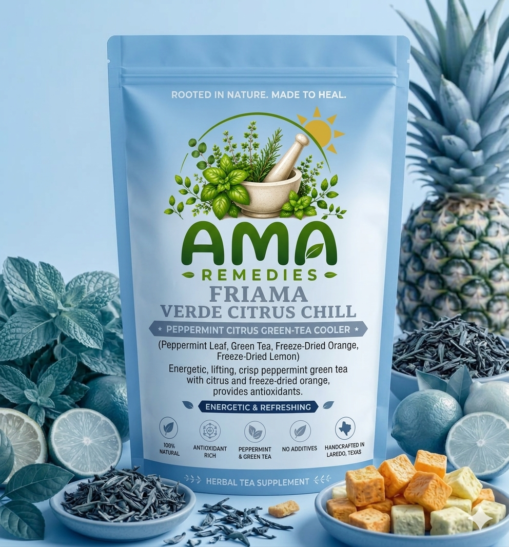 Fifama — Blueberry Basil Fresca — Green-Tea Garden Cooler