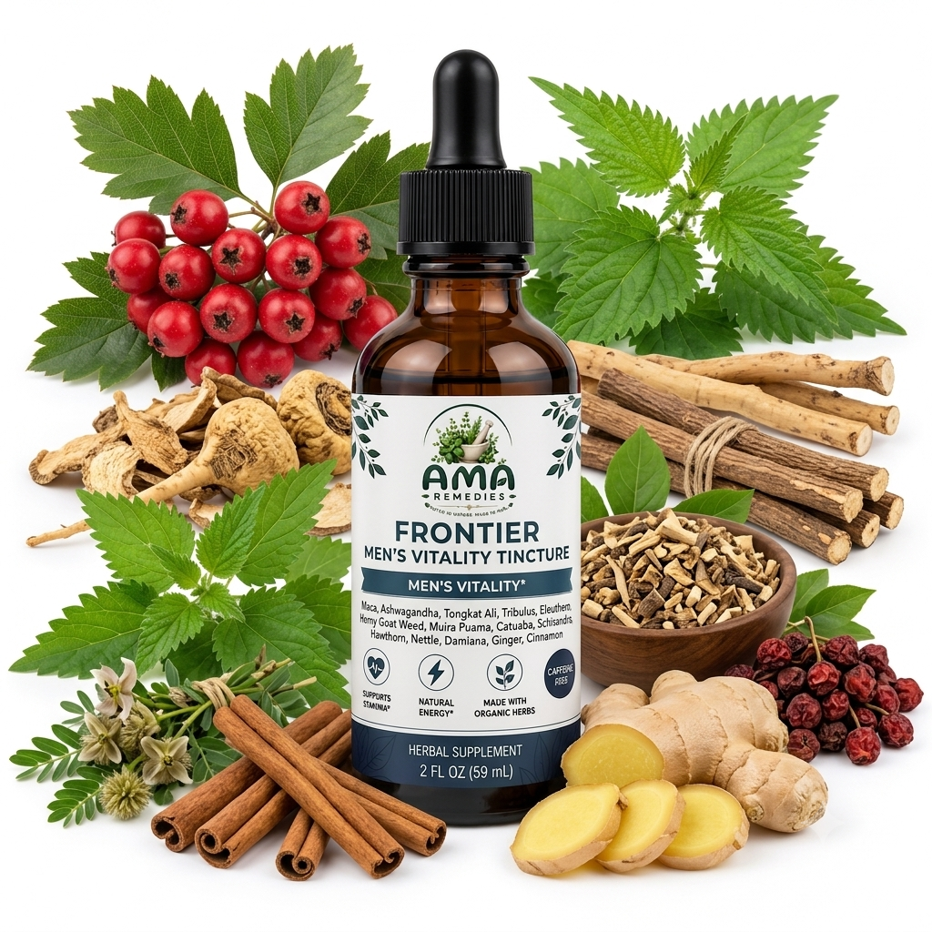 Frontier Men's Vitality Tincture — Men's Vitality Blend