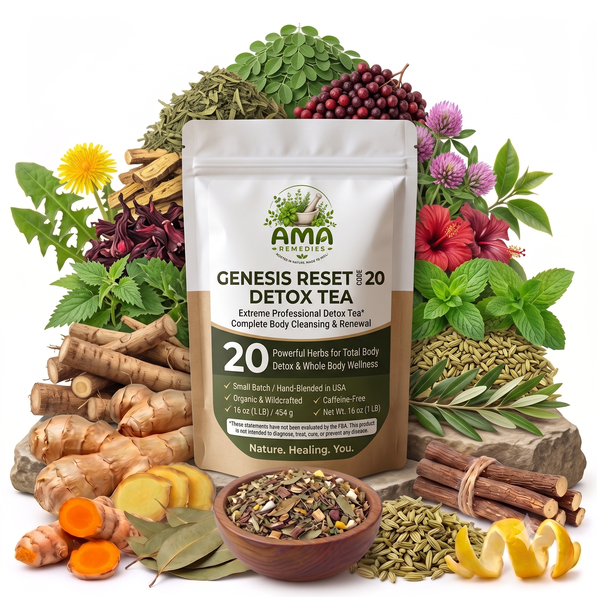 Genesis Reset Code 20 Detox Tea
