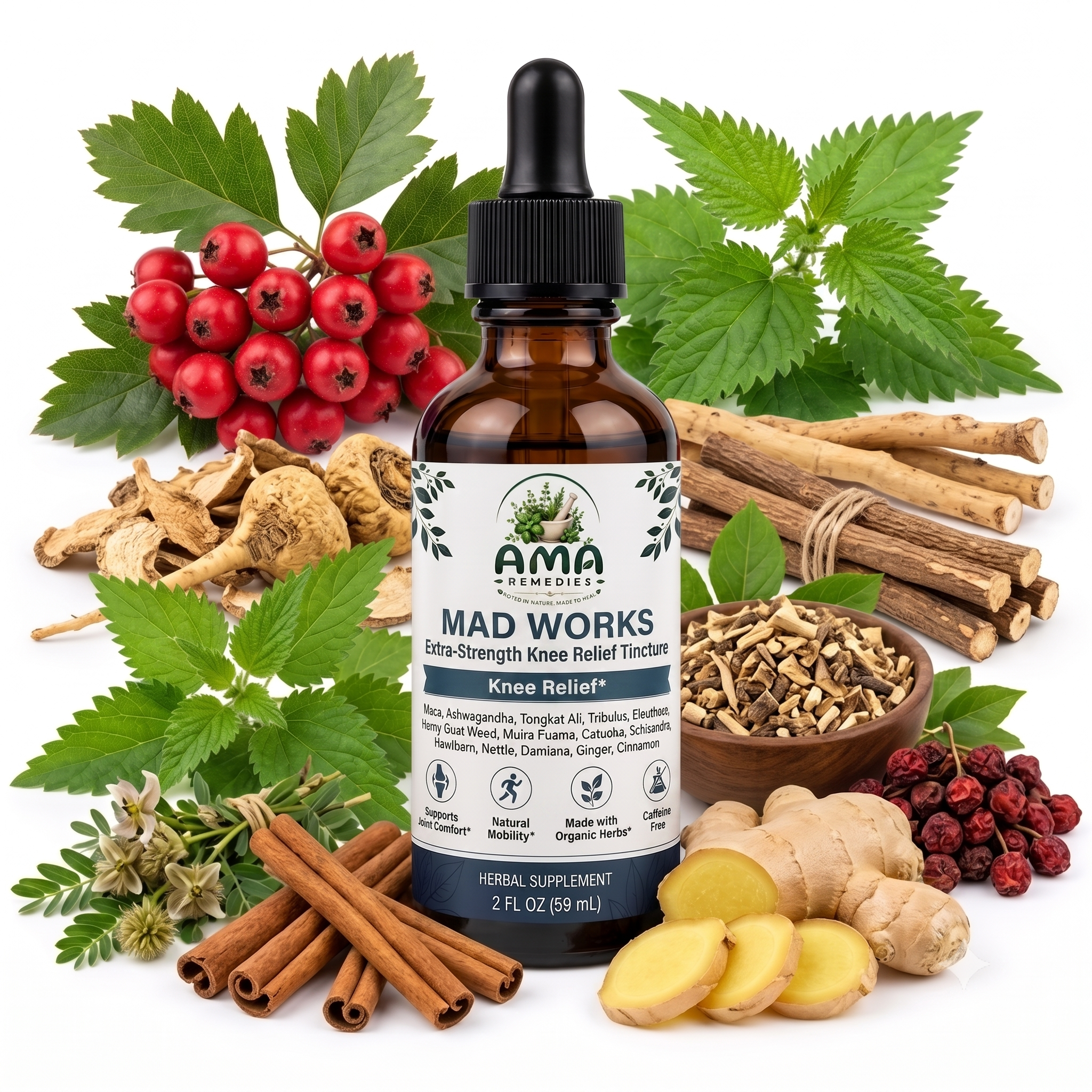 Mad Works - Extra-Strength Knee Relief Tincture