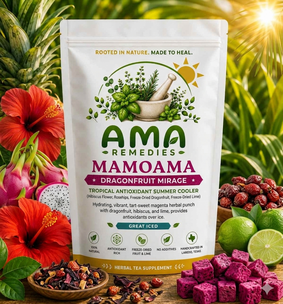 Mamoama — Dragonfruit Mirage — Tropical Antioxidant Summer Cooler