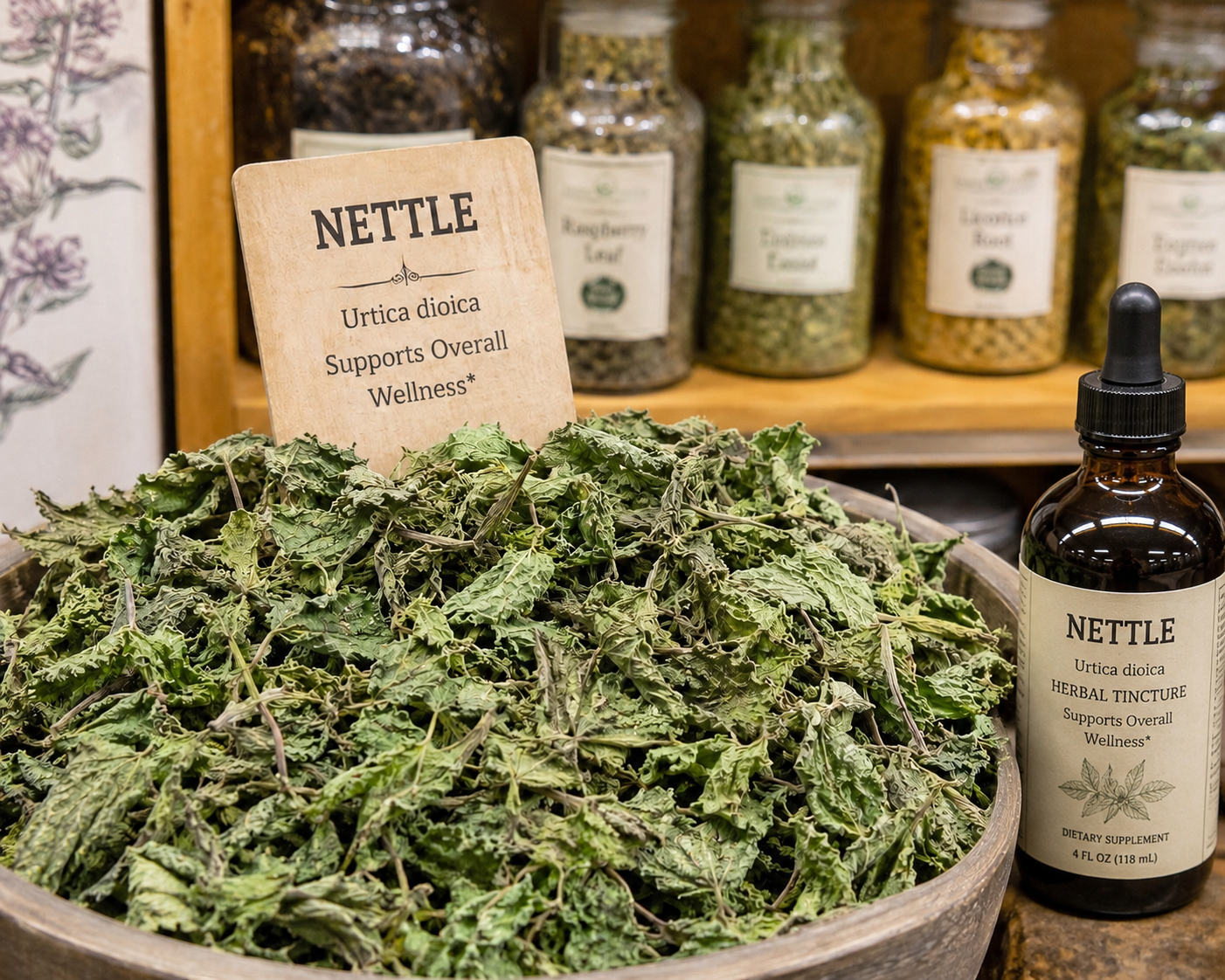 Nettle Leaf Tincture (Urtica dioica)