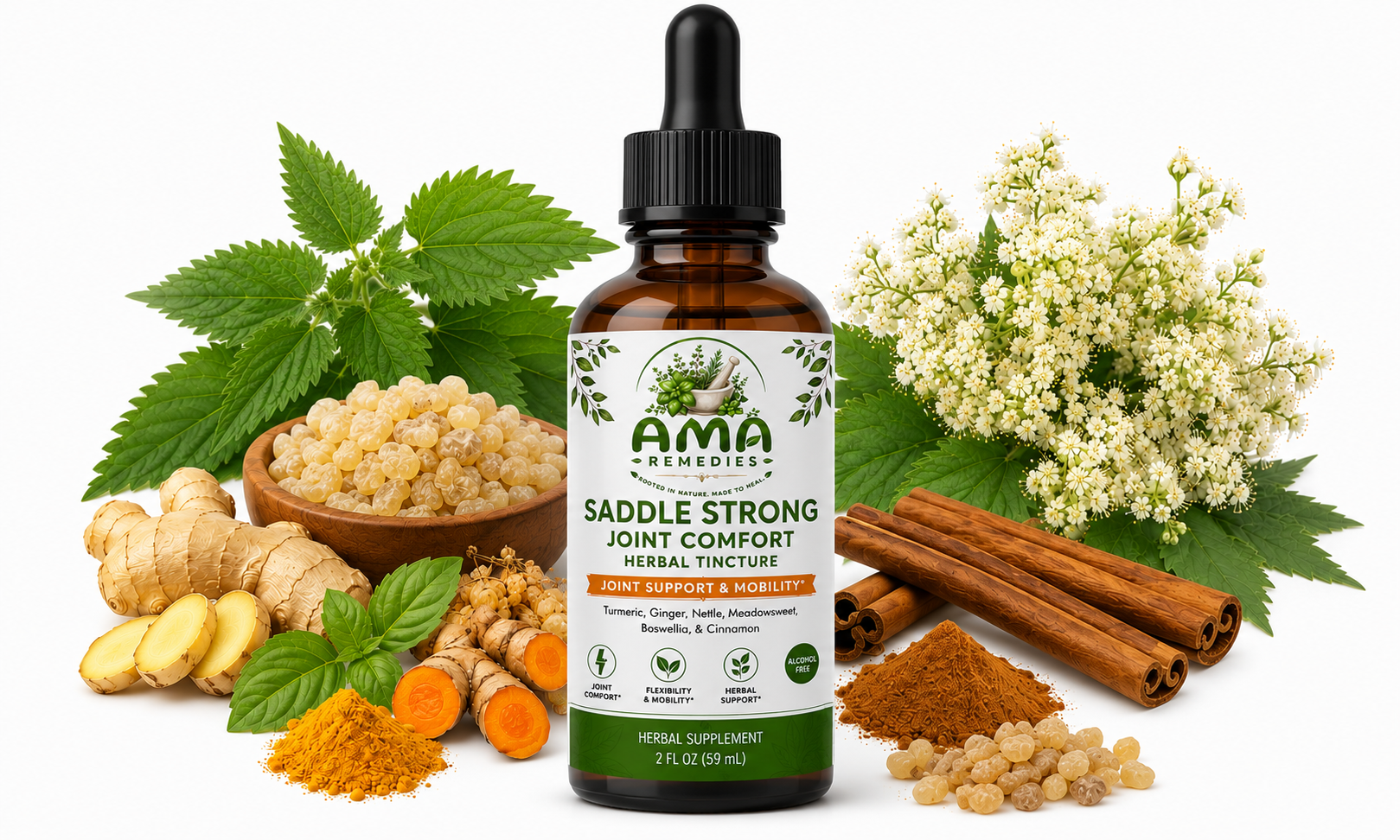 Saddle Strong Tincture — Joint Comfort Blend