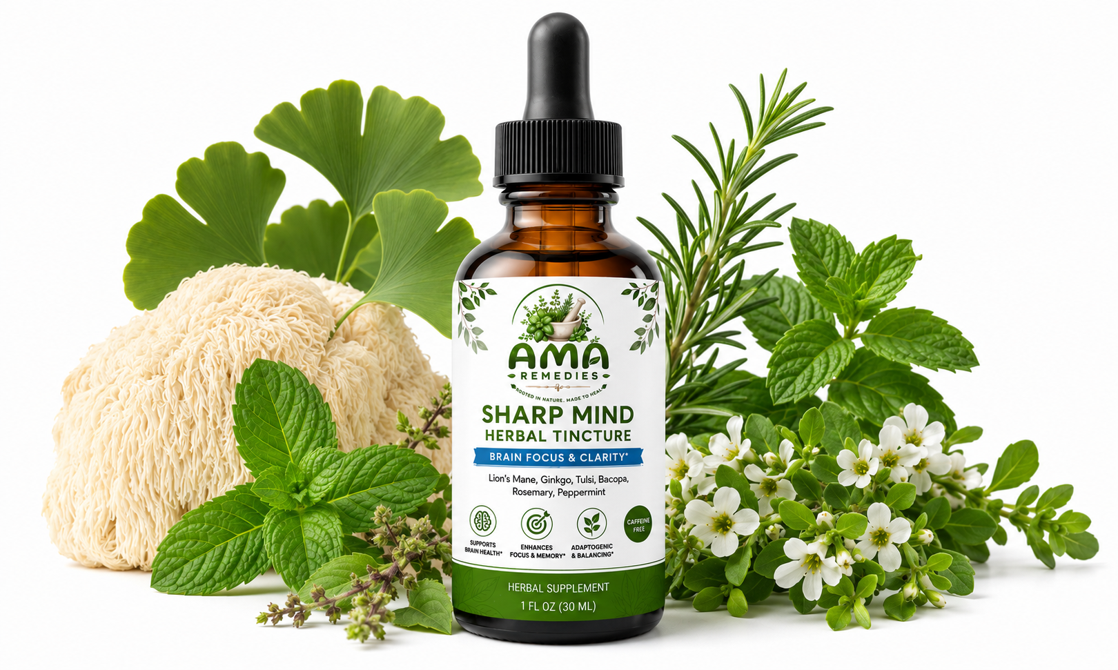 Sharp Mind Tincture — Brain & Focus