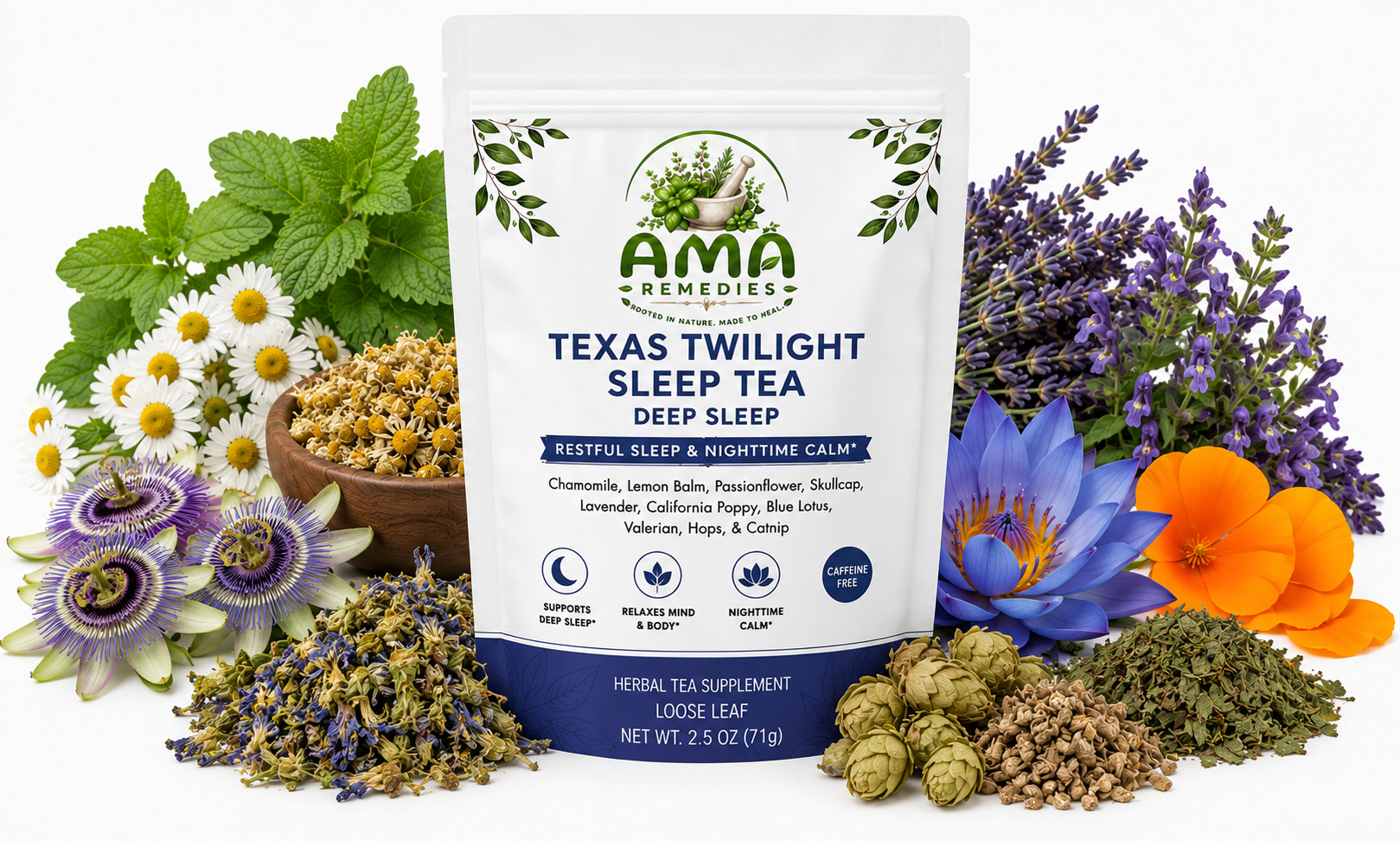 Texas Twilight Sleep Tea — Deep Sleep & Relaxation