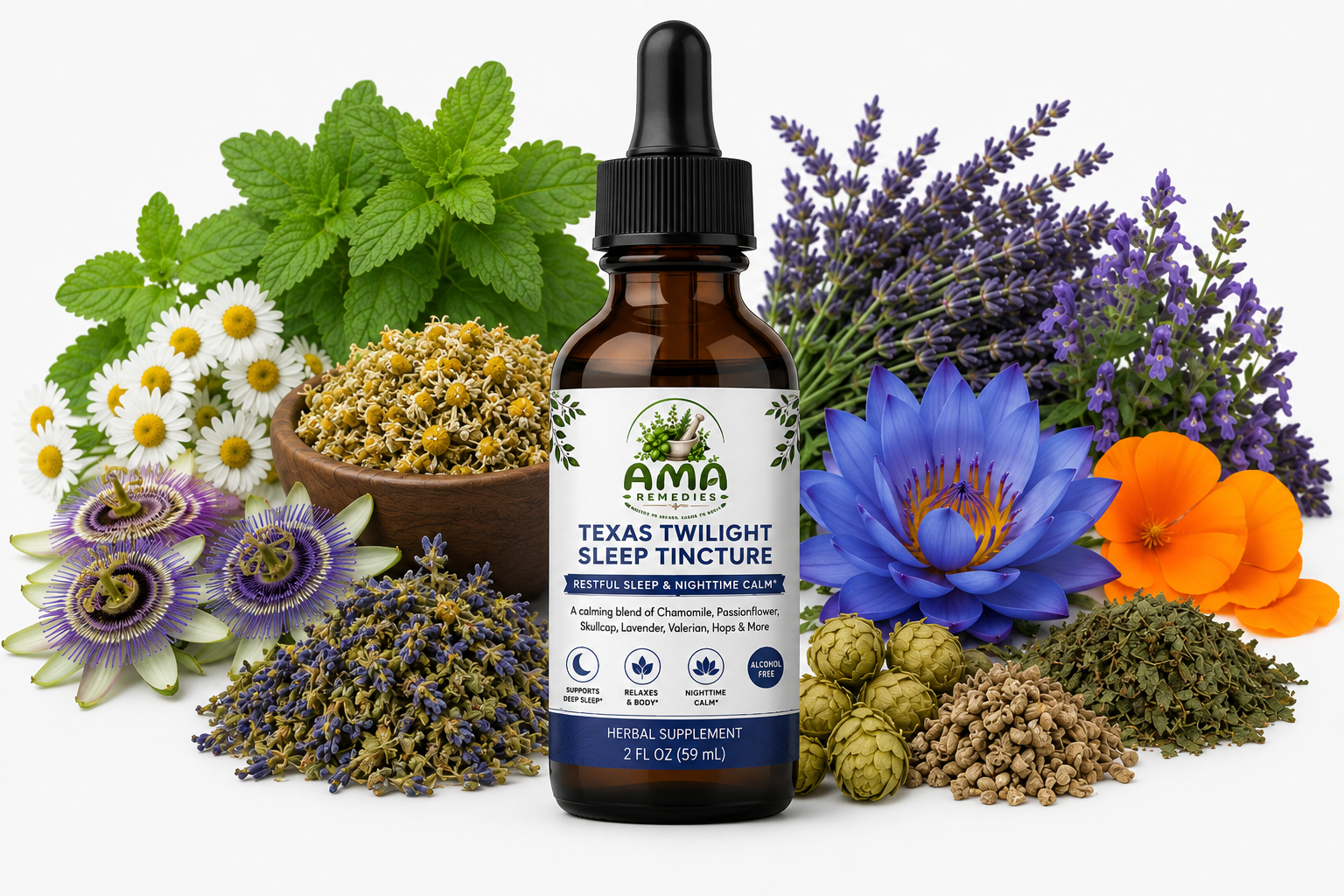 Texas Twilight Sleep Tincture — Deep Sleep & Relaxation