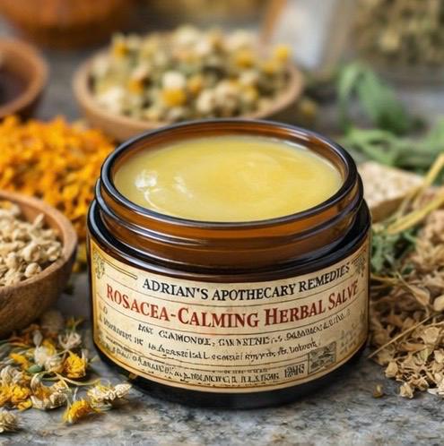 Rosacea-Calming Herbal Salve