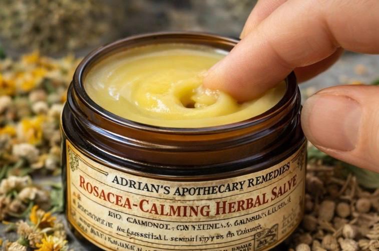 Rosacea-Calming Herbal Salve