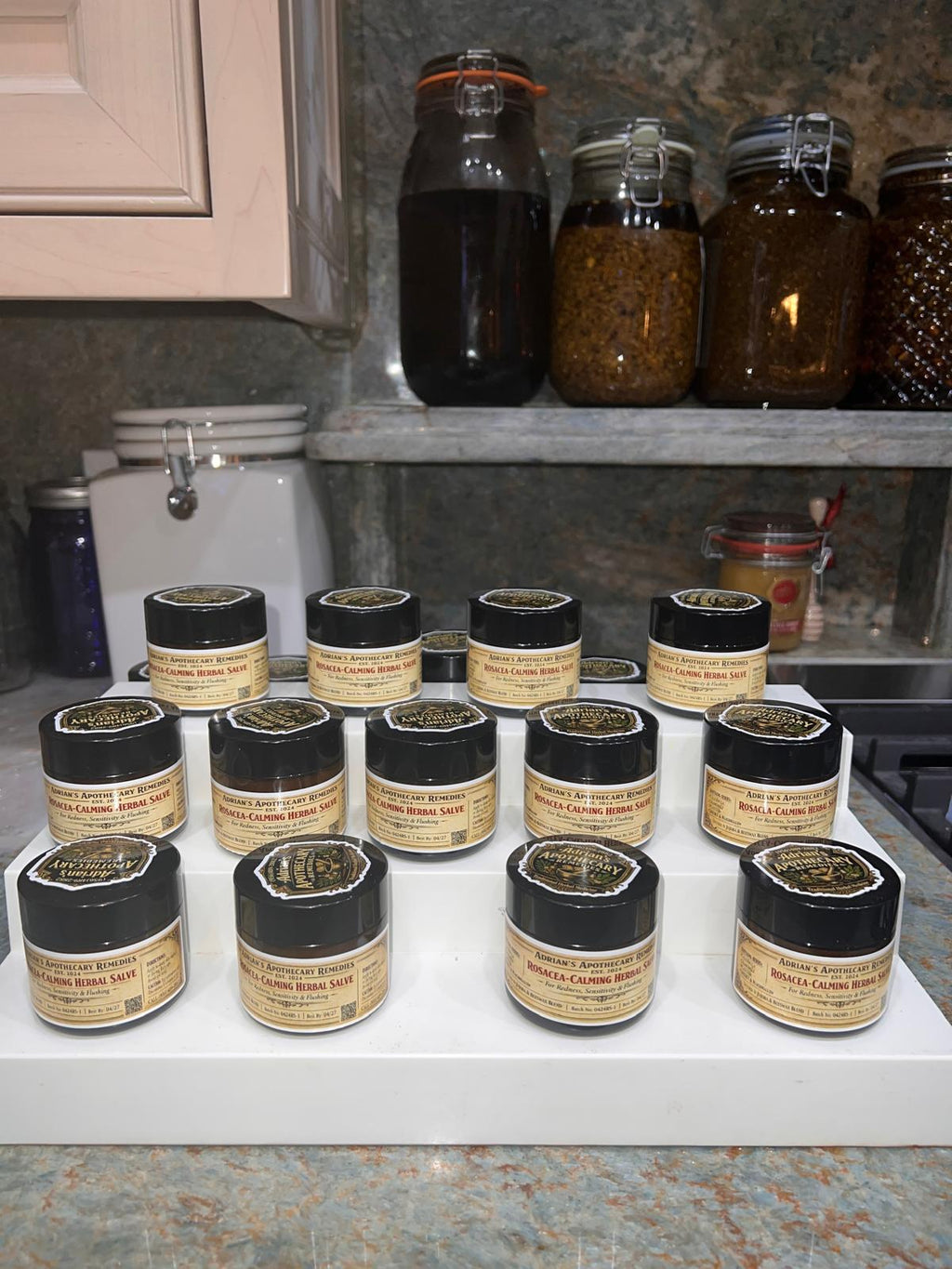 Rosacea-Calming Herbal Salve